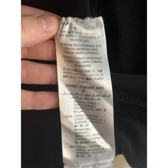 Alexander McQueen Mens Small Sweatshirt Crewneck Pullover Monster Black - Picture 4 of 7